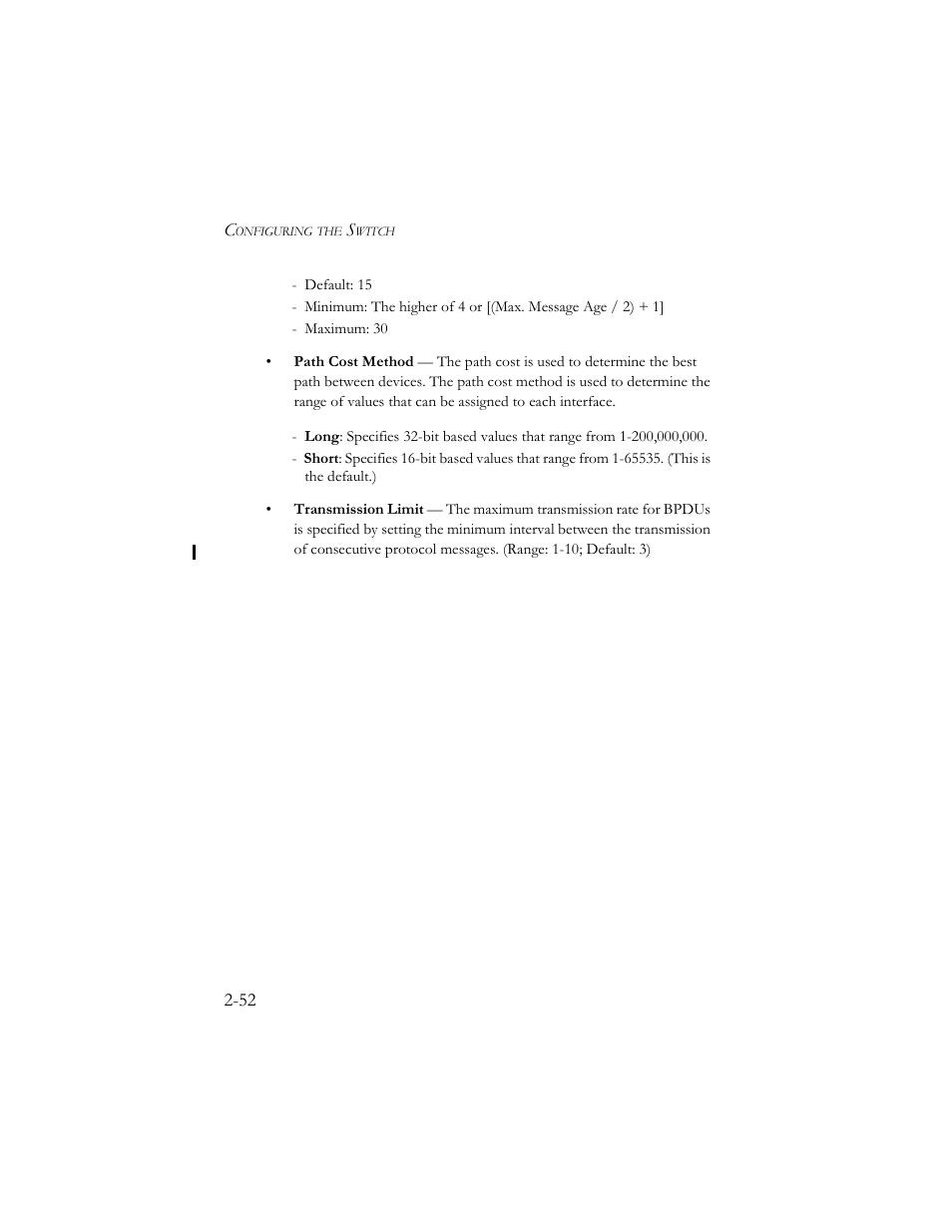 SMC Networks TigerSwitch 100 User Manual | Page 82 / 334