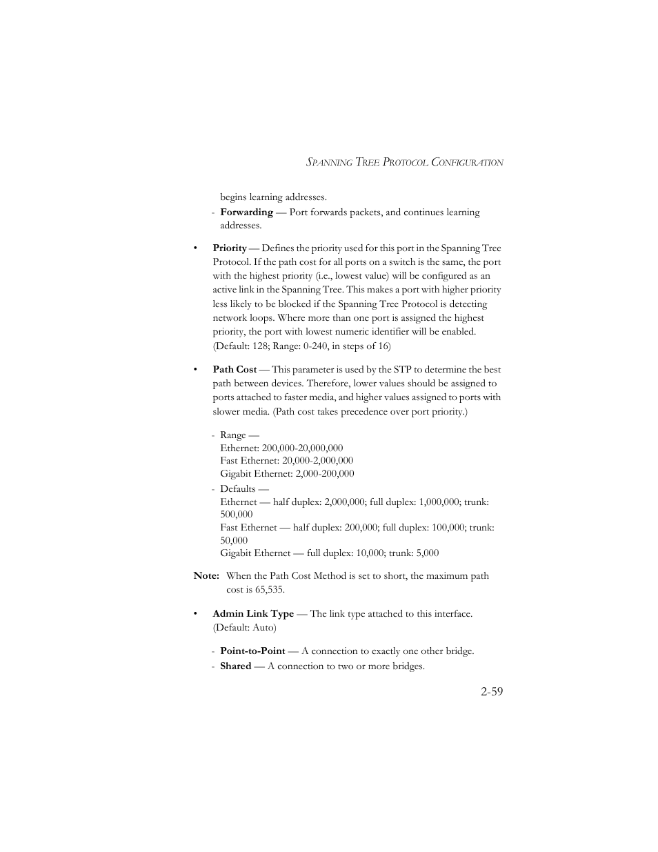 SMC Networks TigerSwitch 100 User Manual | Page 89 / 334