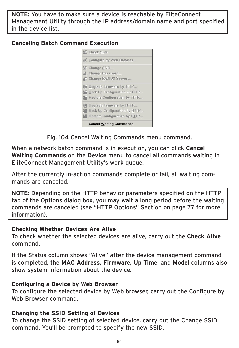 SMC Networks EliteConnect Wireless Bridge SMC2586W-G User Manual | Page 85 / 96