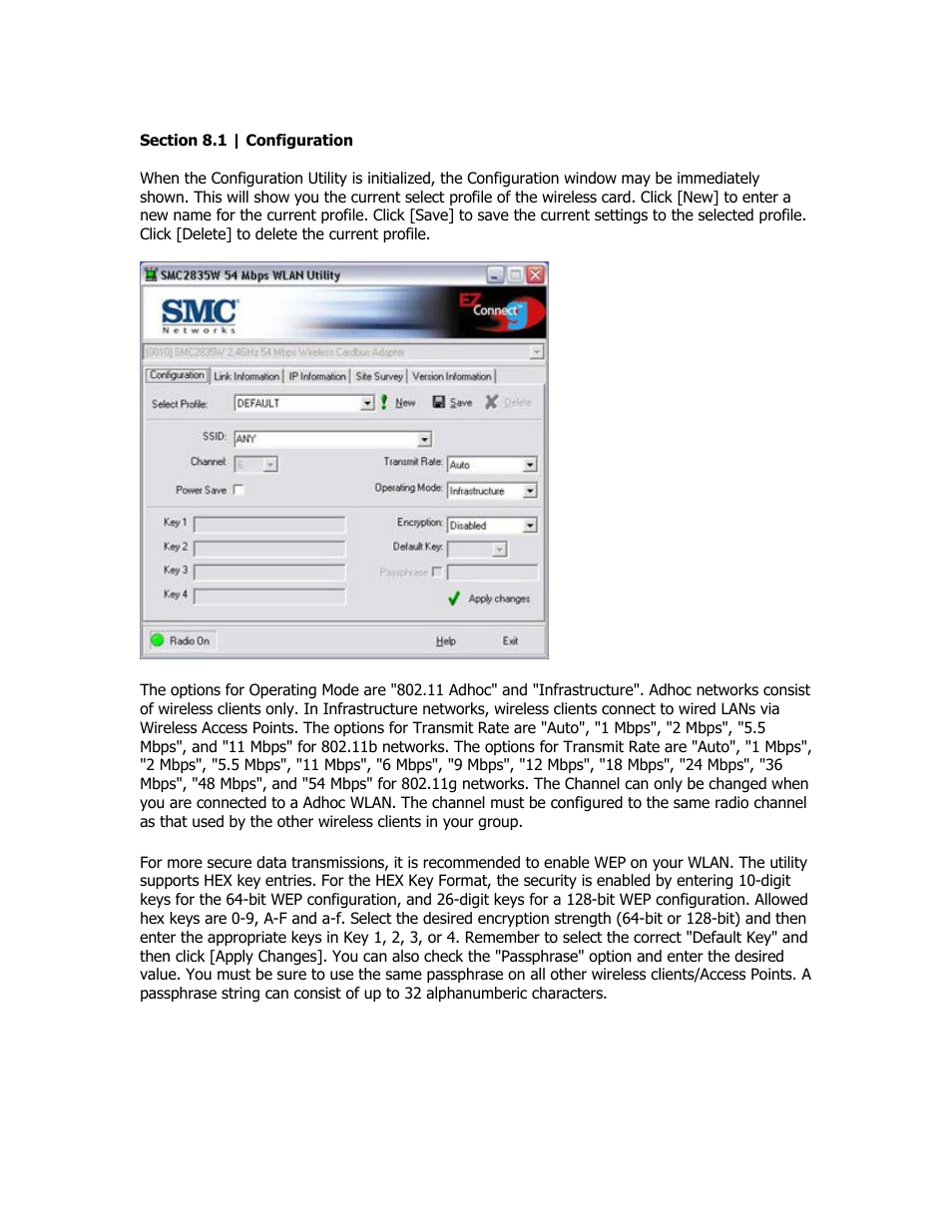 SMC Networks SMC2835W User Manual | Page 18 / 33