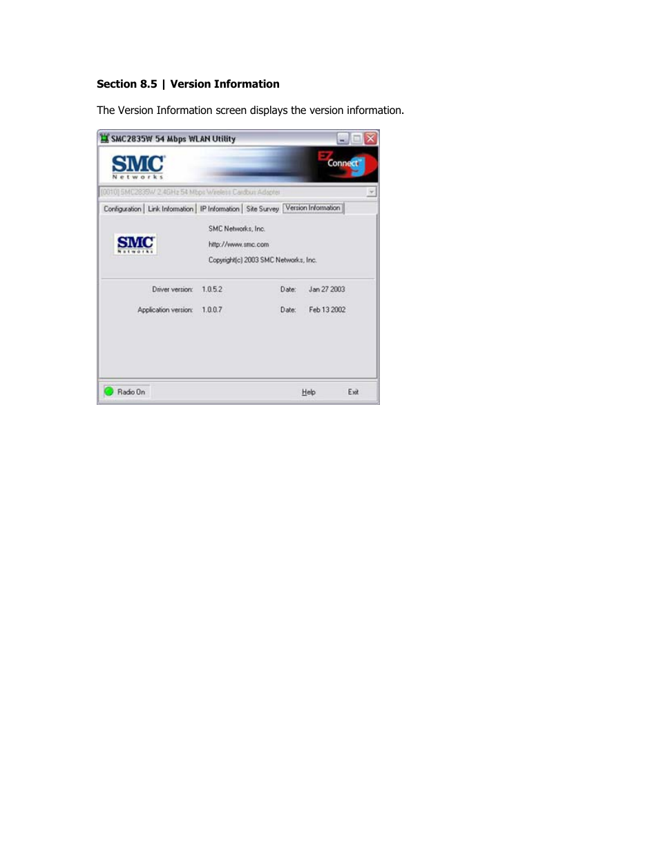 SMC Networks SMC2835W User Manual | Page 21 / 33