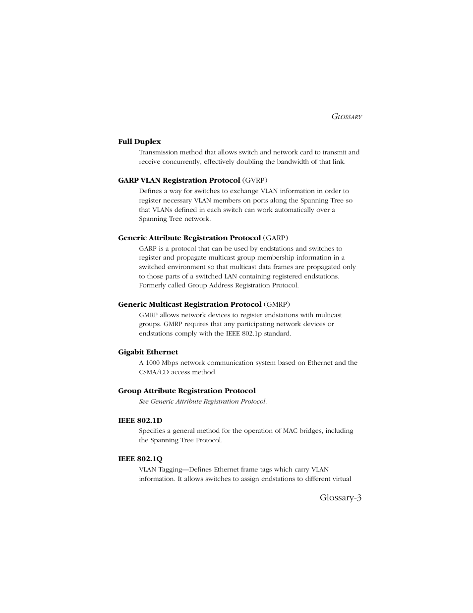 SMC Networks TIGERSWITCH 10/100 User Manual | Page 307 / 318