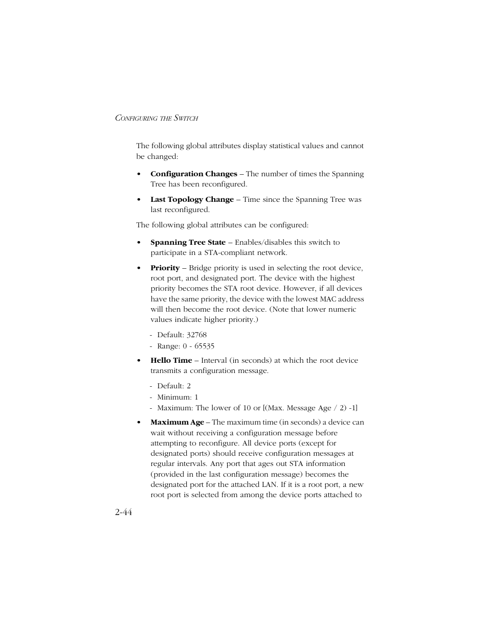 SMC Networks TIGERSWITCH 10/100 User Manual | Page 76 / 318