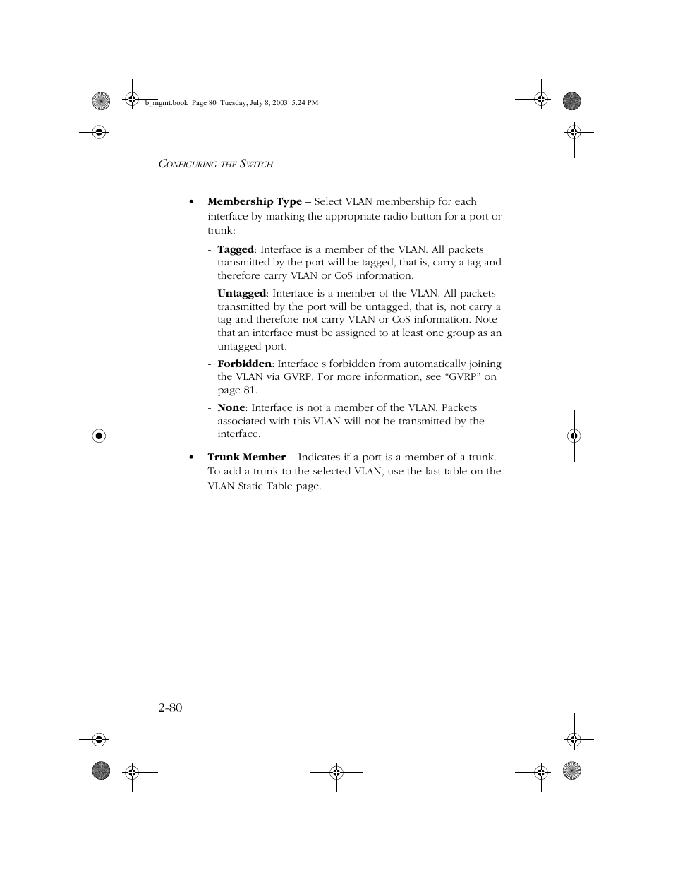SMC Networks SMC EZ 10/100/1000 SMCGS8P-Smart User Manual | Page 112 / 366