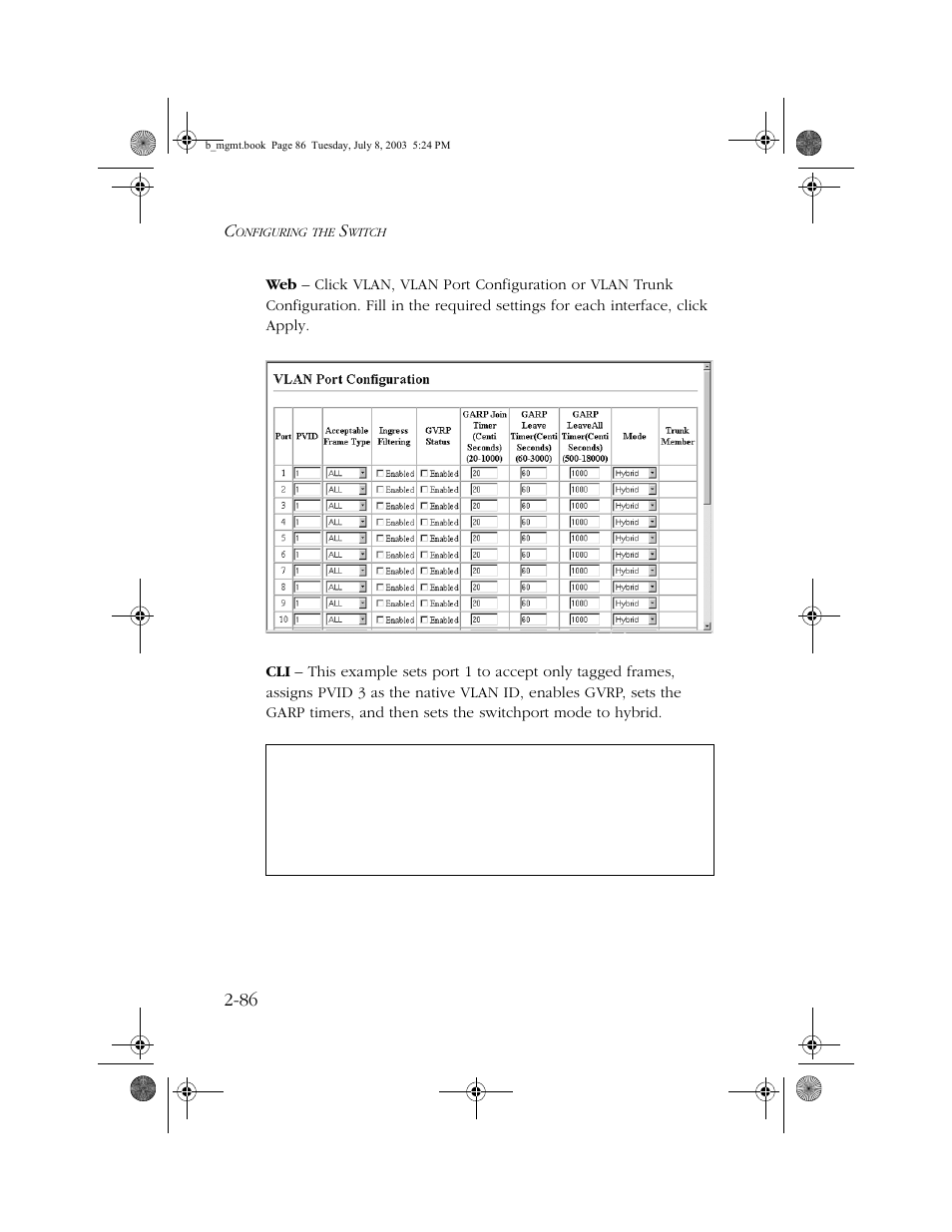 SMC Networks SMC EZ 10/100/1000 SMCGS8P-Smart User Manual | Page 118 / 366
