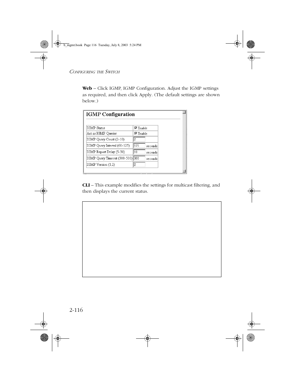 SMC Networks SMC EZ 10/100/1000 SMCGS8P-Smart User Manual | Page 148 / 366