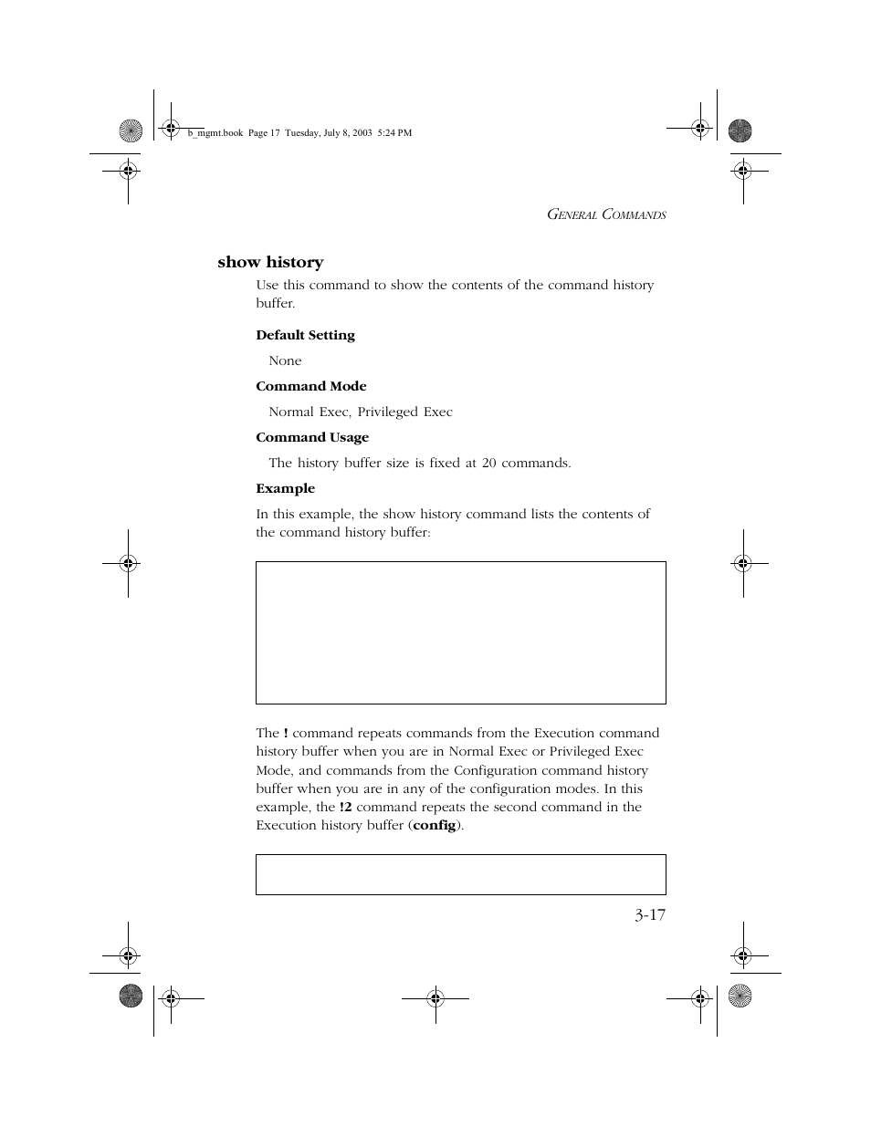 Show history, Show history -17, 17 show history | SMC Networks SMC EZ 10/100/1000 SMCGS8P-Smart User Manual | Page 185 / 366