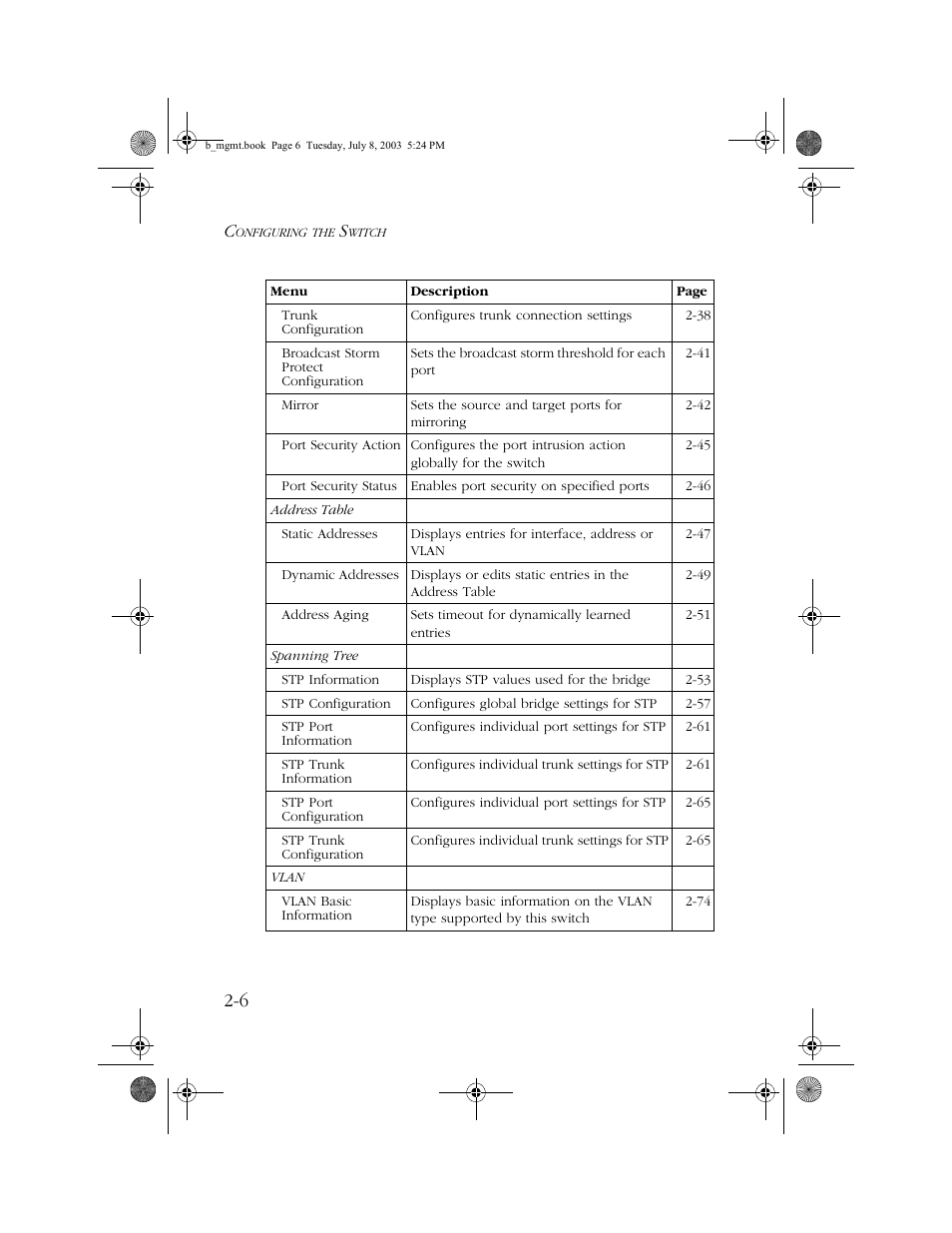 SMC Networks SMC EZ 10/100/1000 SMCGS8P-Smart User Manual | Page 38 / 366
