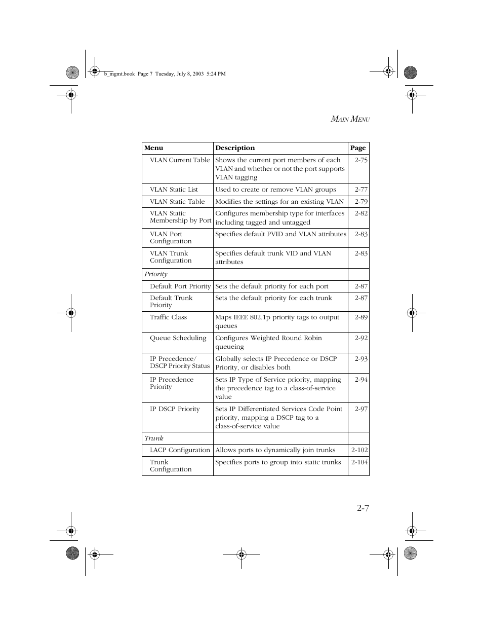 SMC Networks SMC EZ 10/100/1000 SMCGS8P-Smart User Manual | Page 39 / 366