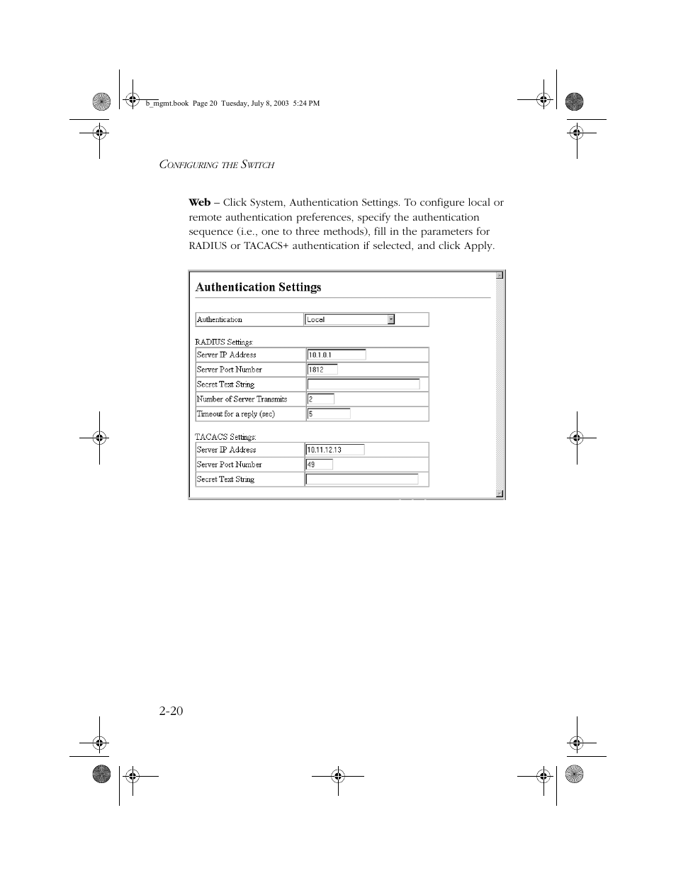 SMC Networks SMC EZ 10/100/1000 SMCGS8P-Smart User Manual | Page 52 / 366