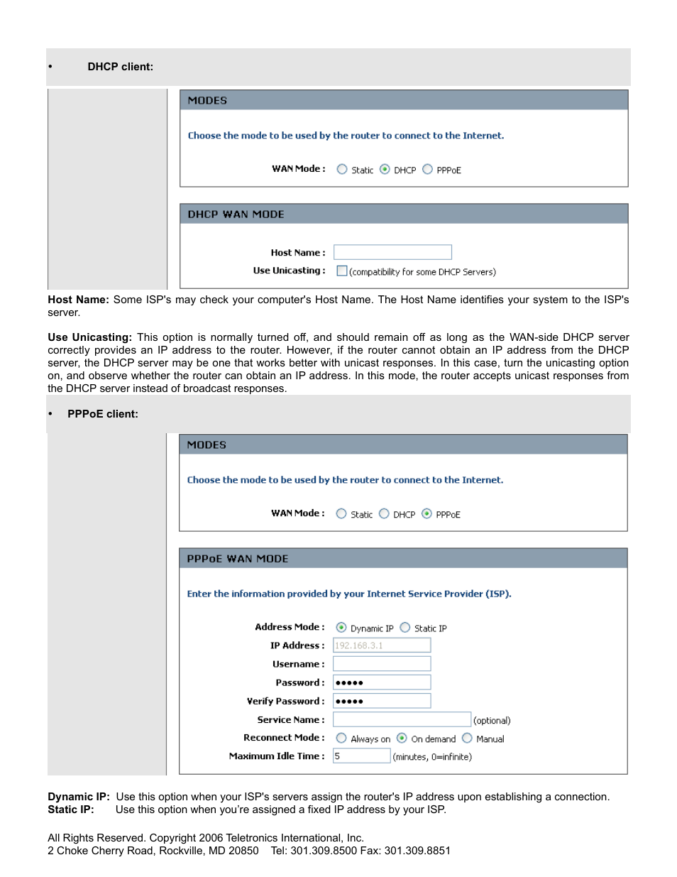 SMC Networks Gateway TTTM5800X User Manual | Page 24 / 62