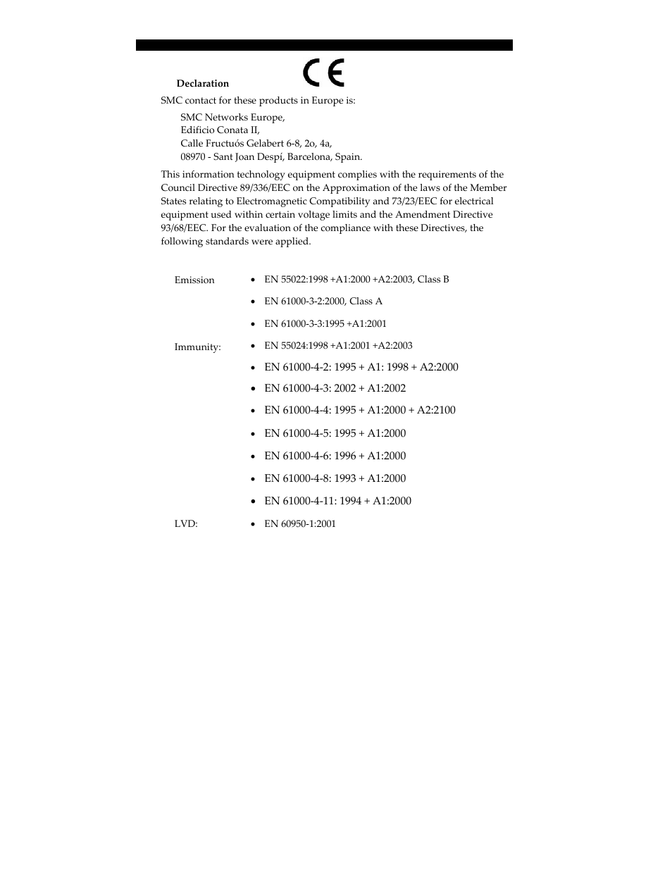 SMC Networks SMC TigerVoIP SMCDSP-200 User Manual | Page 4 / 24