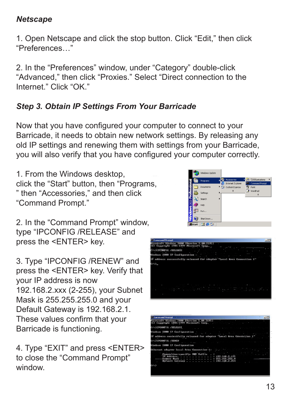 SMC Networks SMC7008ABR User Manual | Page 13 / 46
