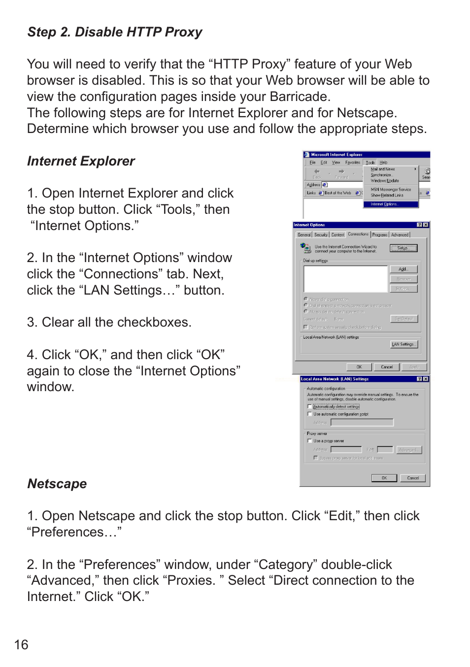 SMC Networks SMC7008ABR User Manual | Page 16 / 46