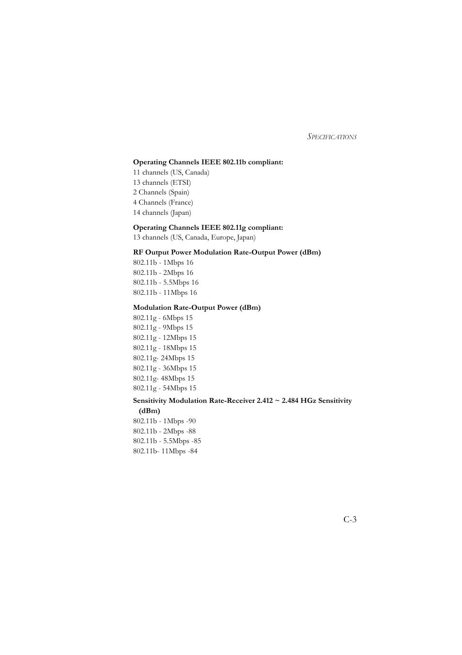 SMC Networks SMC7904WBRA User Manual | Page 134 / 139