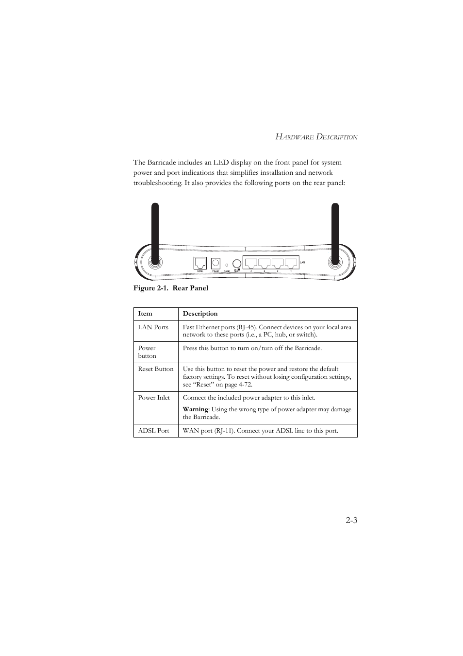 SMC Networks SMC7904WBRA User Manual | Page 21 / 139