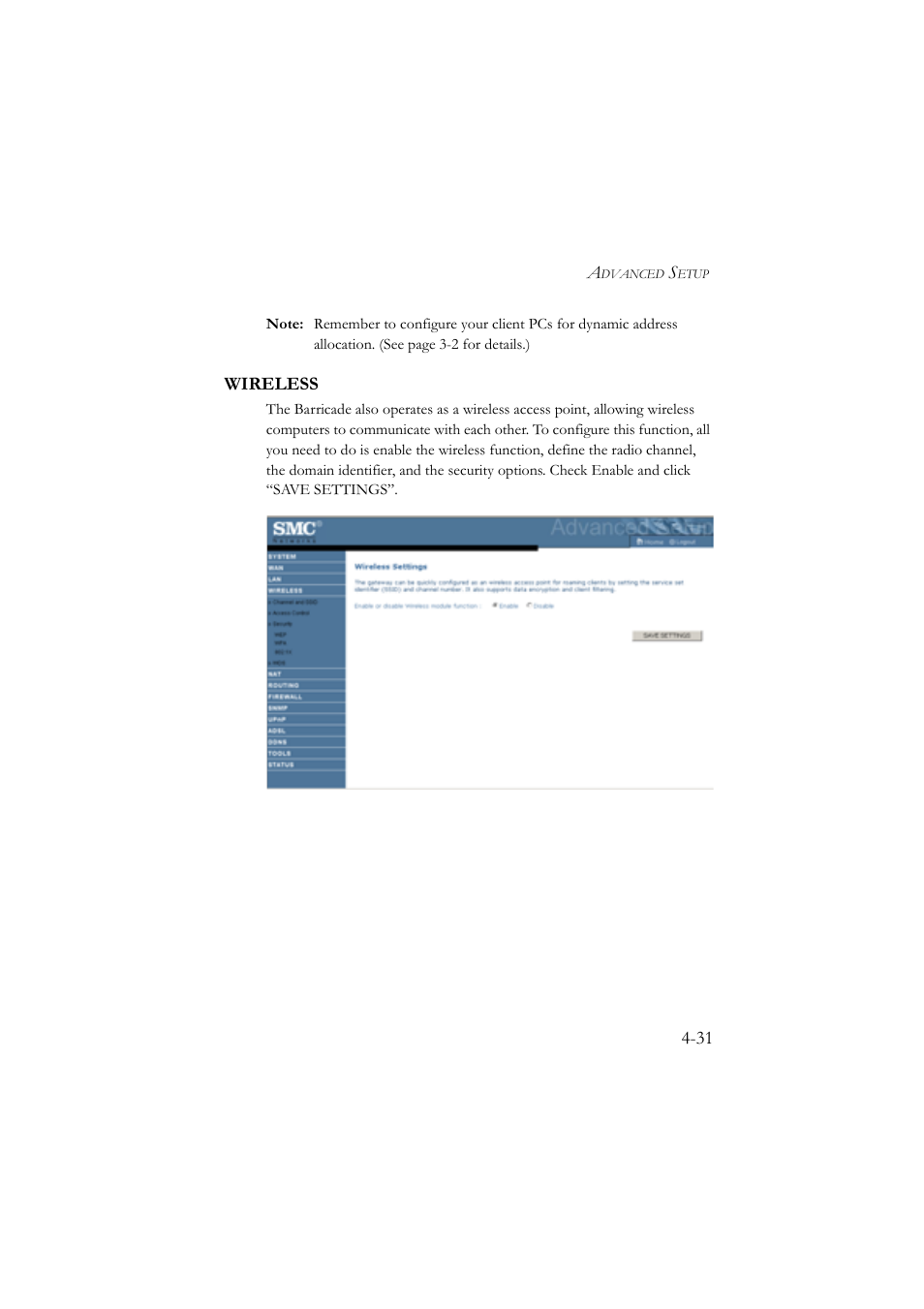 SMC Networks SMC7904WBRA User Manual | Page 75 / 139