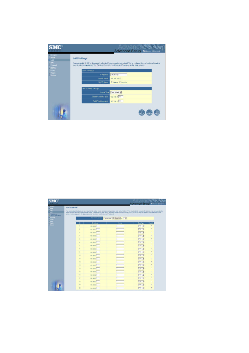 SMC Networks SMC7004VBR User Manual | Page 21 / 36