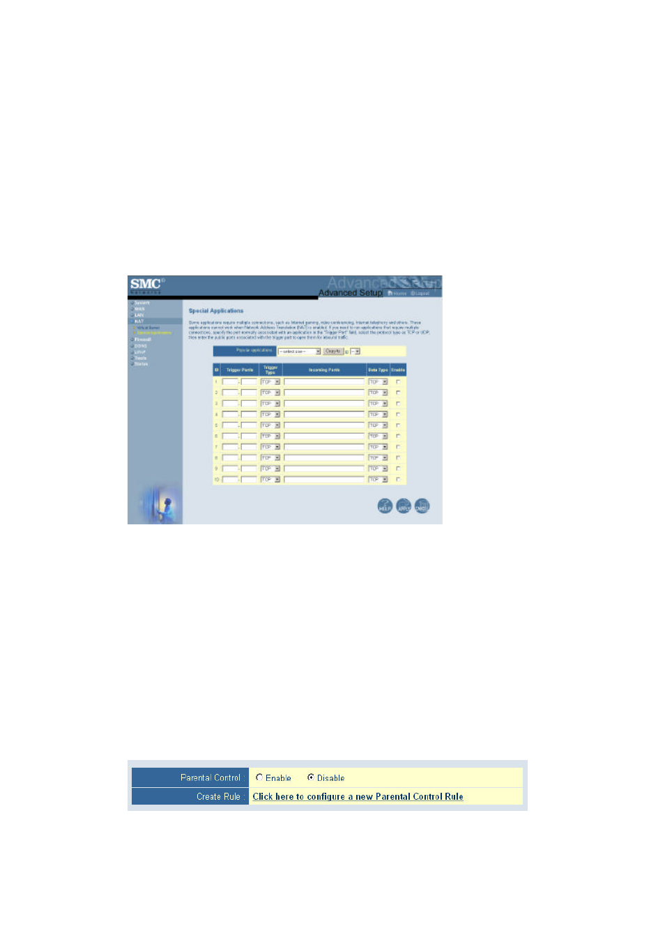 SMC Networks SMC7004VBR User Manual | Page 22 / 36