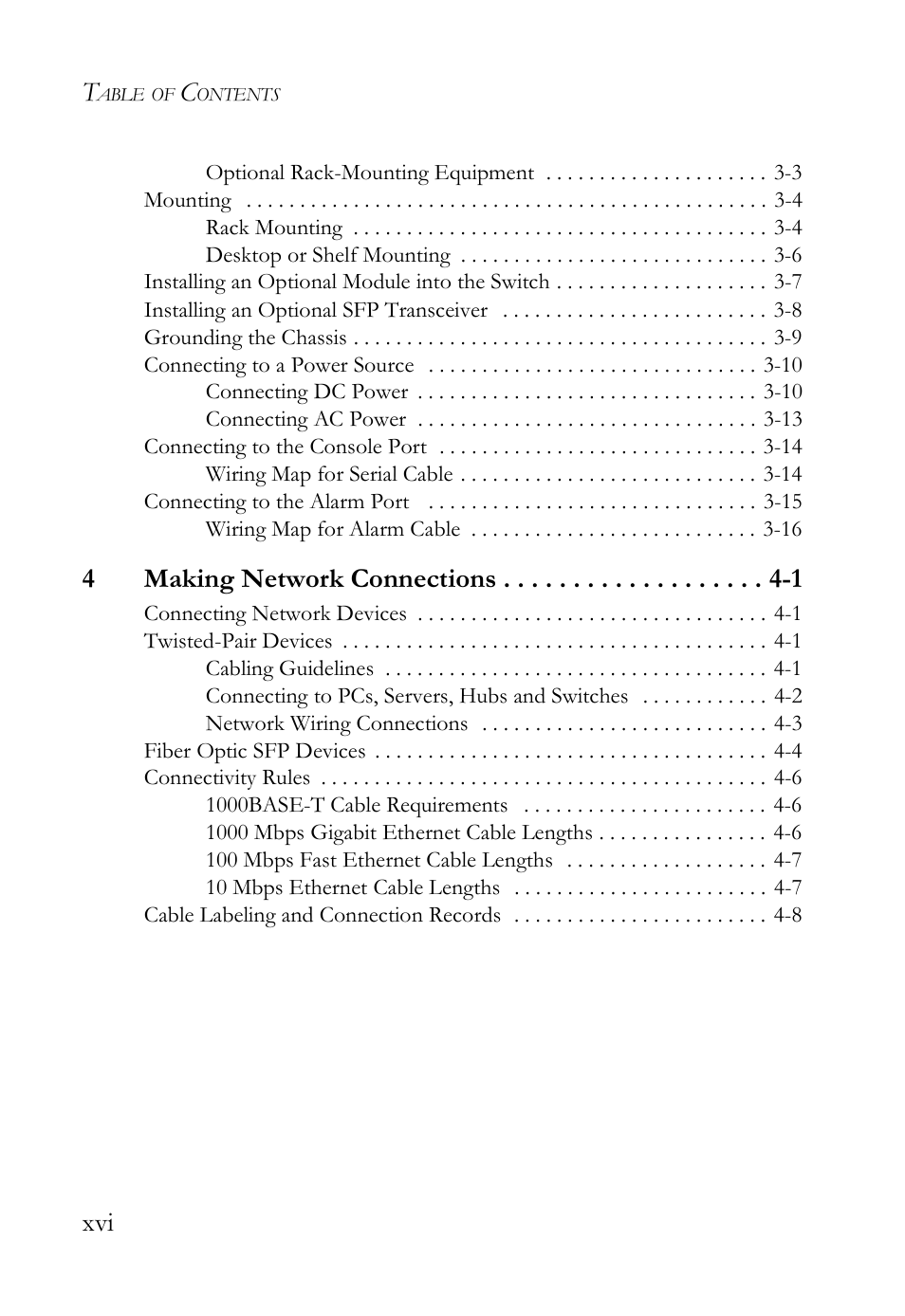 4making network connections -1 | SMC Networks SMC TigerAccess SMC7824M/ESW User Manual | Page 16 / 104