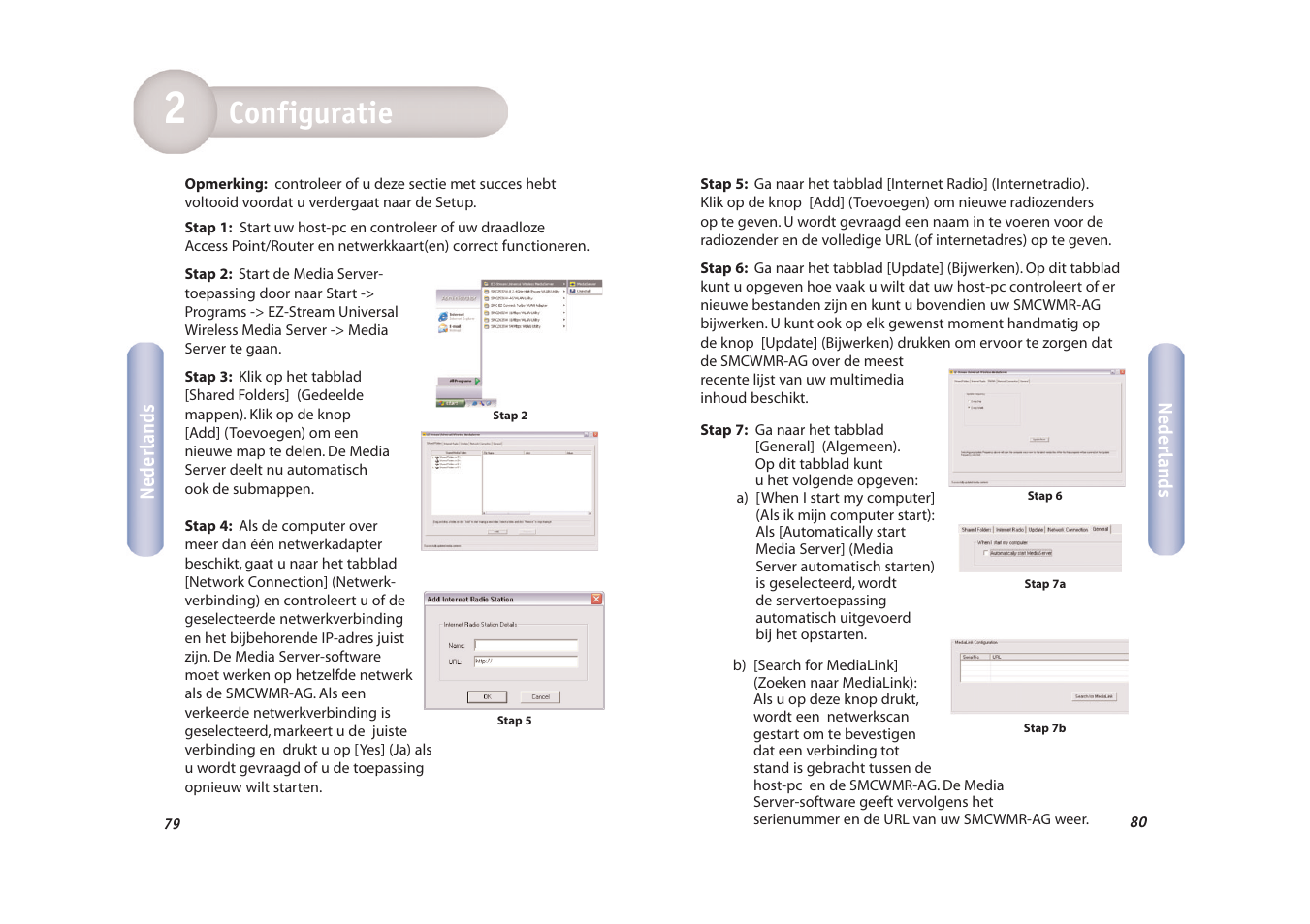 Configuratie inleiding | SMC Networks EZ-Stream SMCWMR-AG User Manual | Page 41 / 60