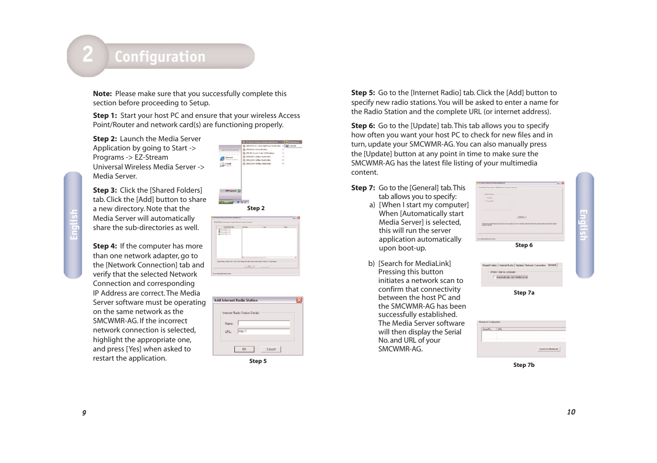 Configuration introduction | SMC Networks EZ-Stream SMCWMR-AG User Manual | Page 6 / 60