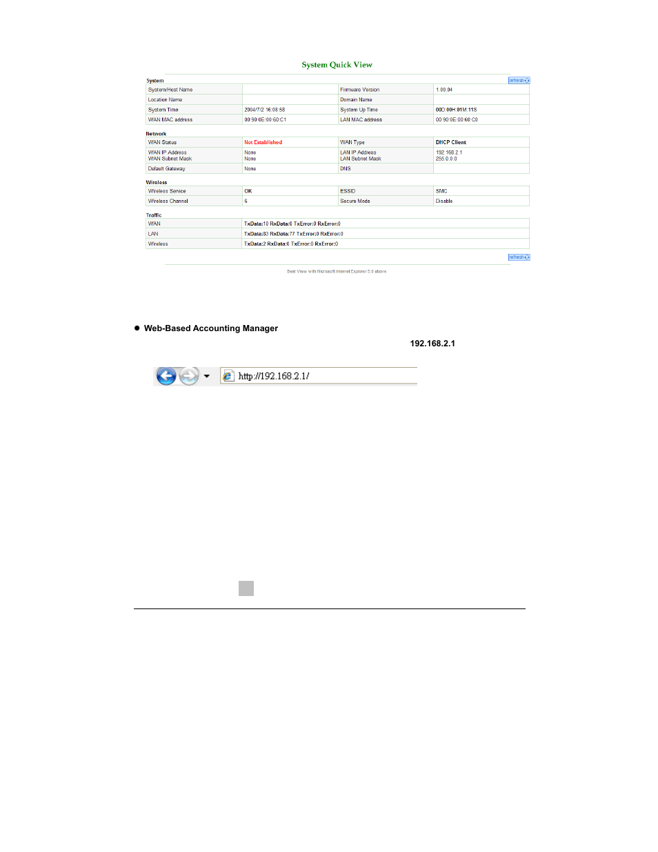 SMC Networks EliteConnect SMCWHSG14-G User Manual | Page 171 / 178