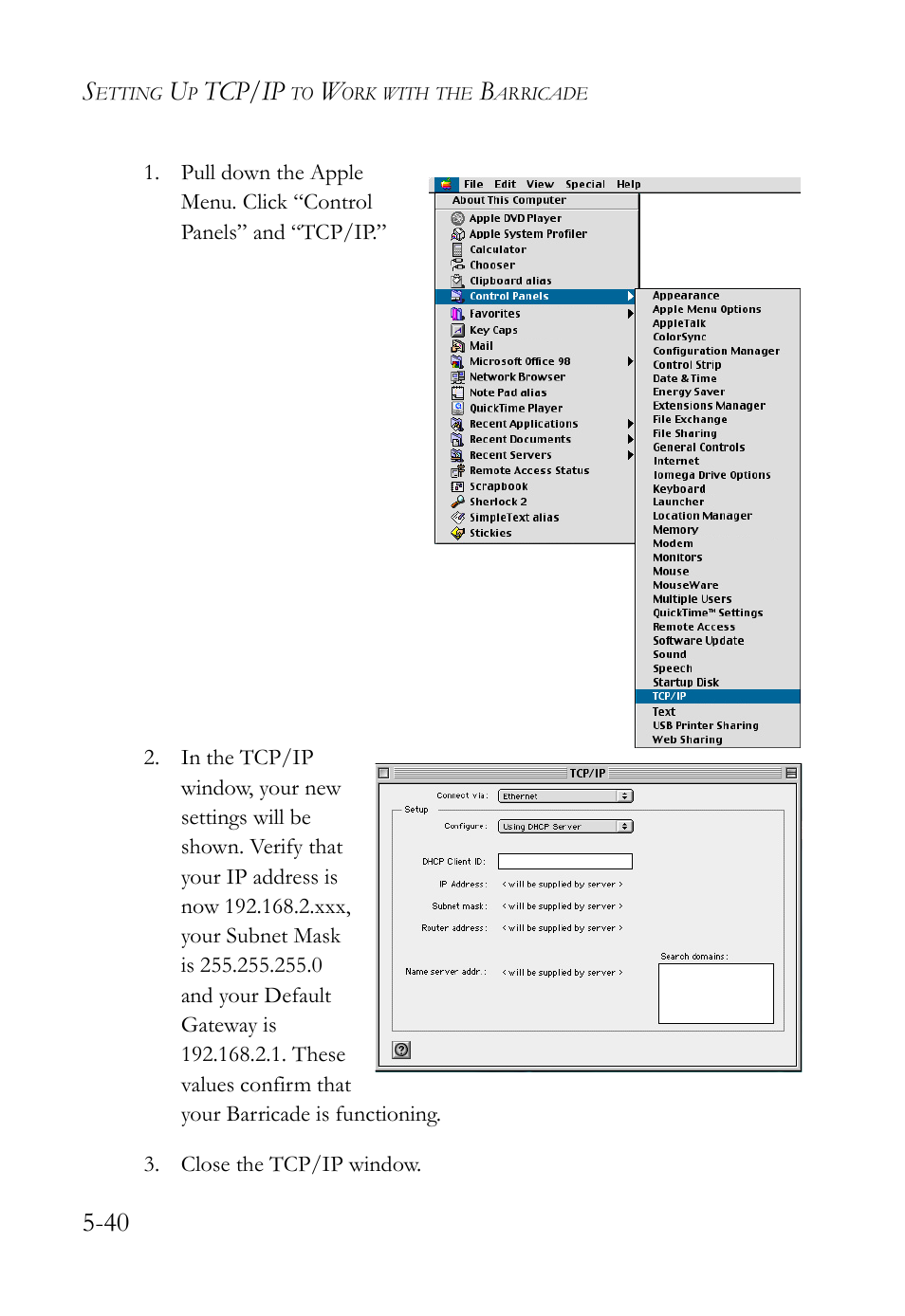 Tcp/ip | SMC Networks SMC Barricade SMC7004VBR User Manual | Page 104 / 122