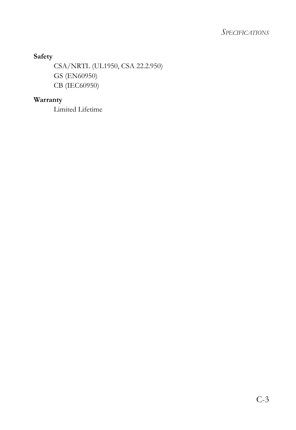 SMC Networks SMC Barricade SMC7004VBR User Manual | Page 119 / 122