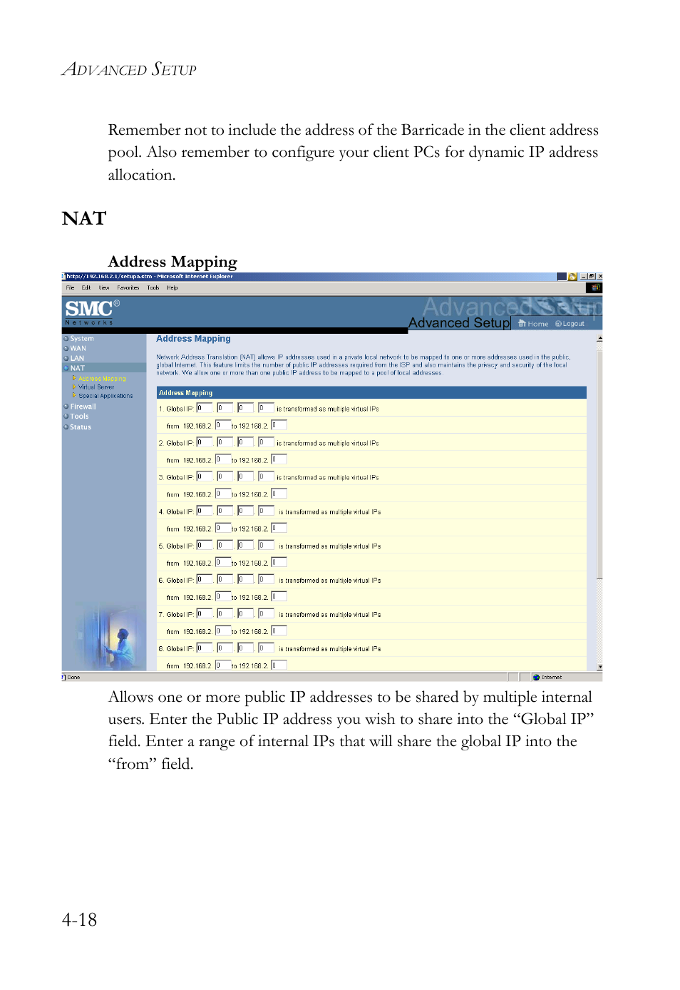 SMC Networks SMC Barricade SMC7004VBR User Manual | Page 46 / 122