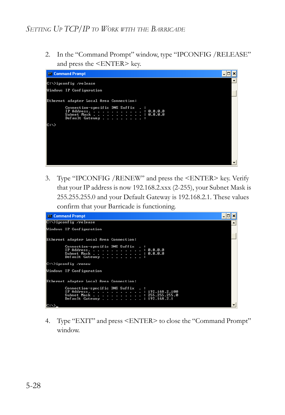 Tcp/ip | SMC Networks SMC Barricade SMC7004VBR User Manual | Page 92 / 122