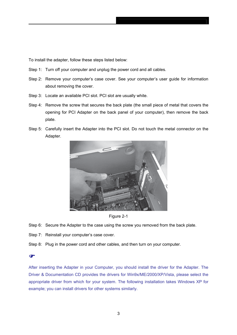 Chapter 2. installation, 1 hardware installation, Hardware installation | SMC Networks SMC9452TX-2 User Manual | Page 15 / 41