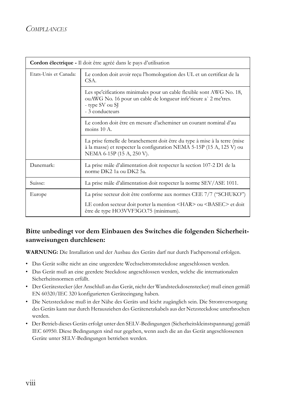 Viii | SMC Networks 10/100 User Manual | Page 12 / 86