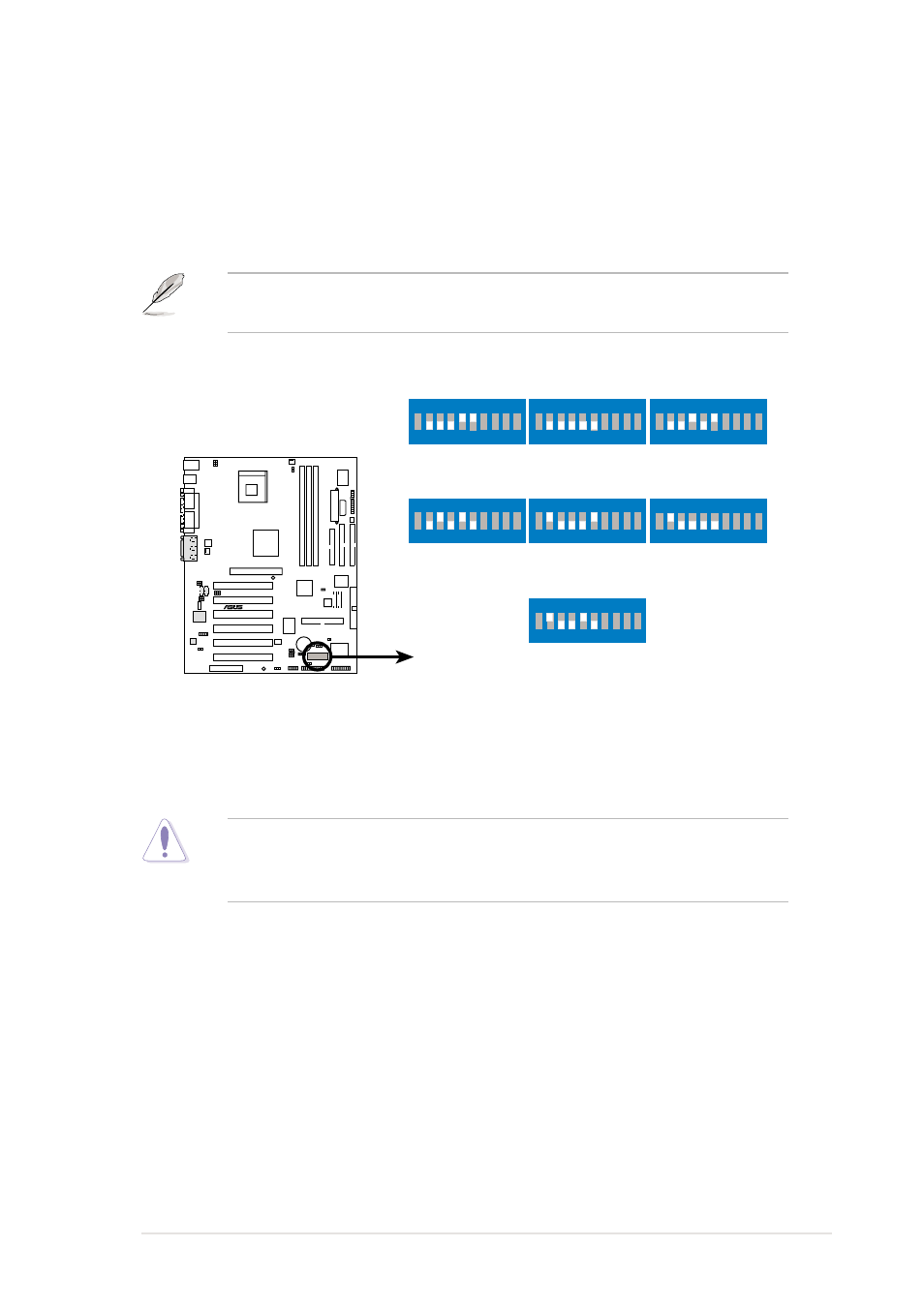 Switch p4b-e cpu external frequency selection | Asus P4B-E User Manual | Page 41 / 128