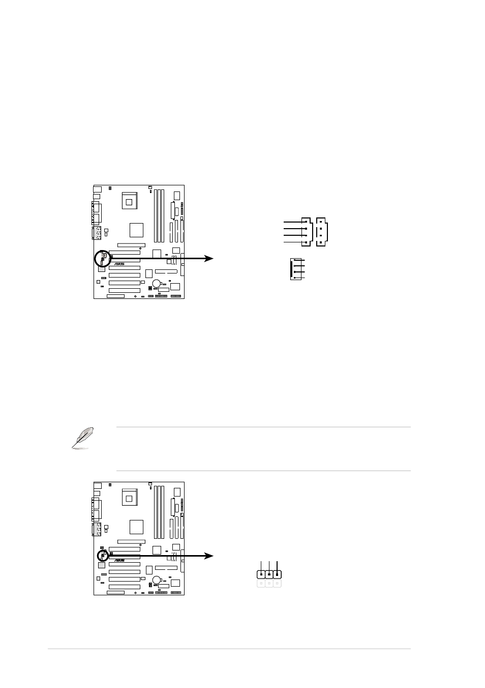 Figure 2-44 internal microphone connector | Asus P4B-E User Manual | Page 54 / 128