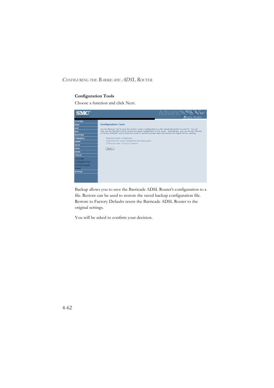 Adsl r | SMC Networks SMC7904BRA User Manual | Page 107 / 129