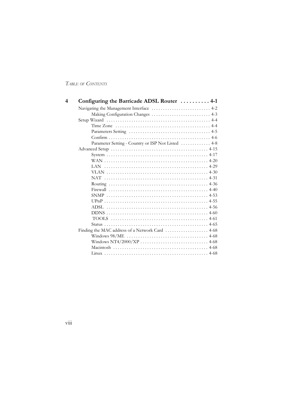 SMC Networks SMC7904BRA User Manual | Page 11 / 129