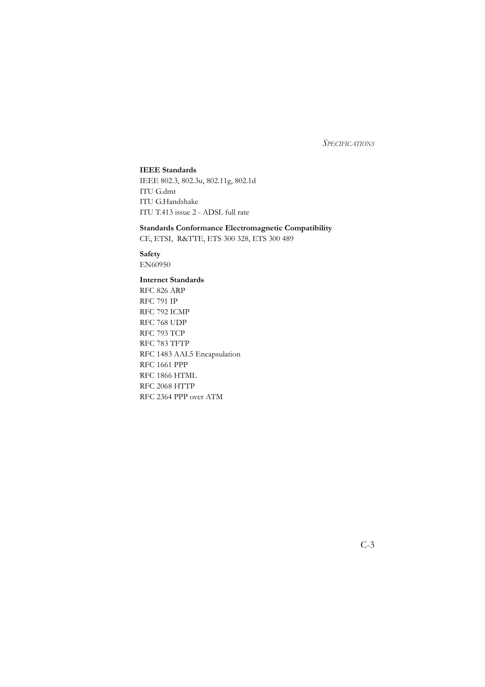 SMC Networks SMC7904BRA User Manual | Page 126 / 129