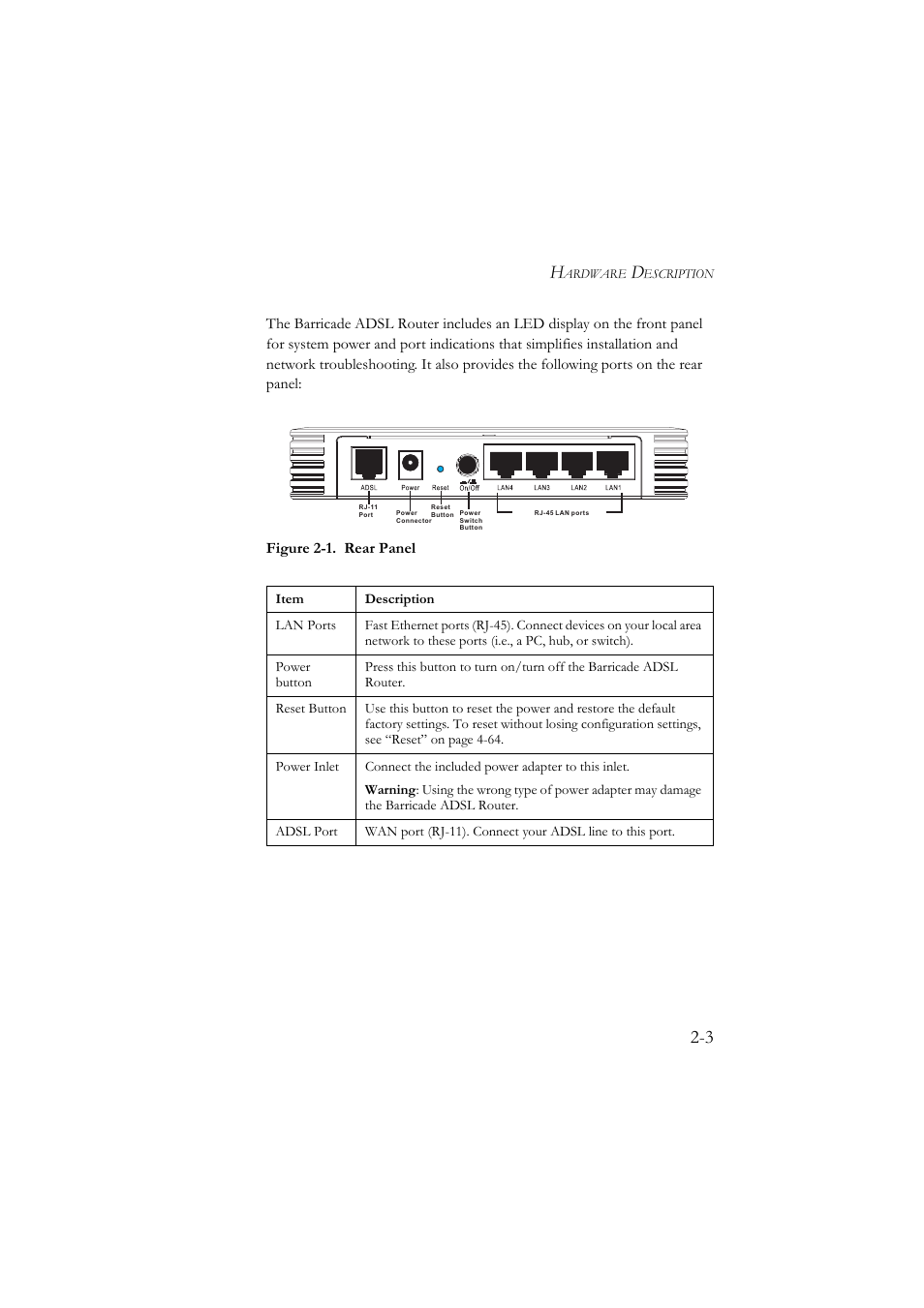 SMC Networks SMC7904BRA User Manual | Page 20 / 129