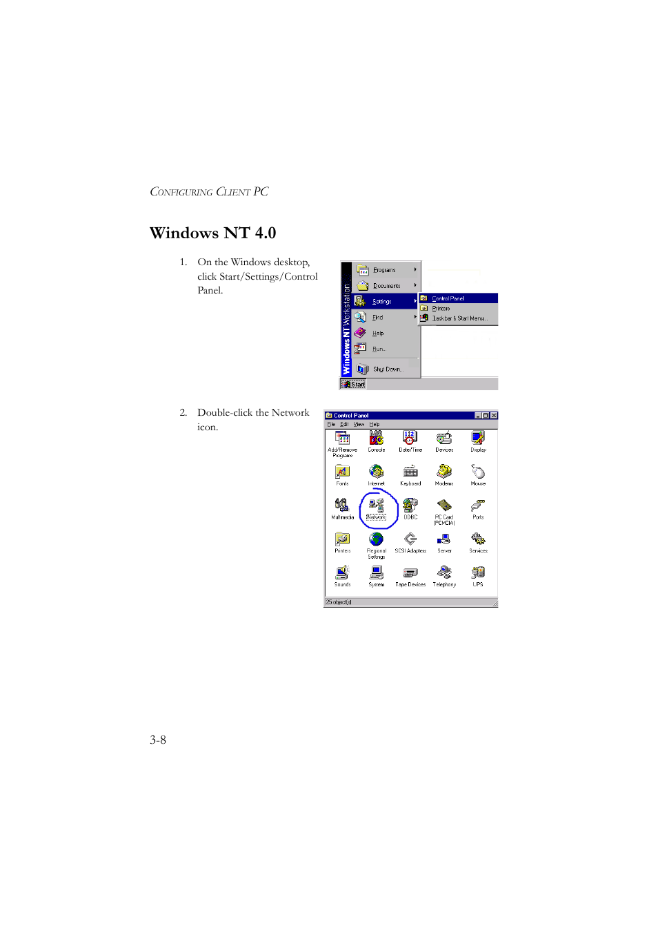 Windows nt 4.0, Windows nt 4.0 -8 | SMC Networks SMC7904BRA User Manual | Page 33 / 129