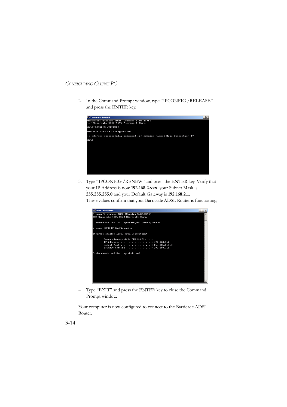 SMC Networks SMC7904BRA User Manual | Page 39 / 129