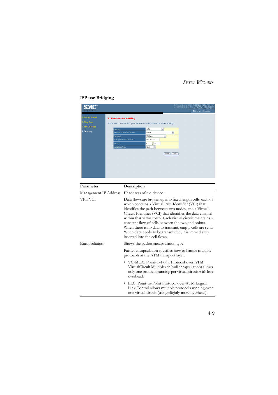 SMC Networks SMC7904BRA User Manual | Page 54 / 129