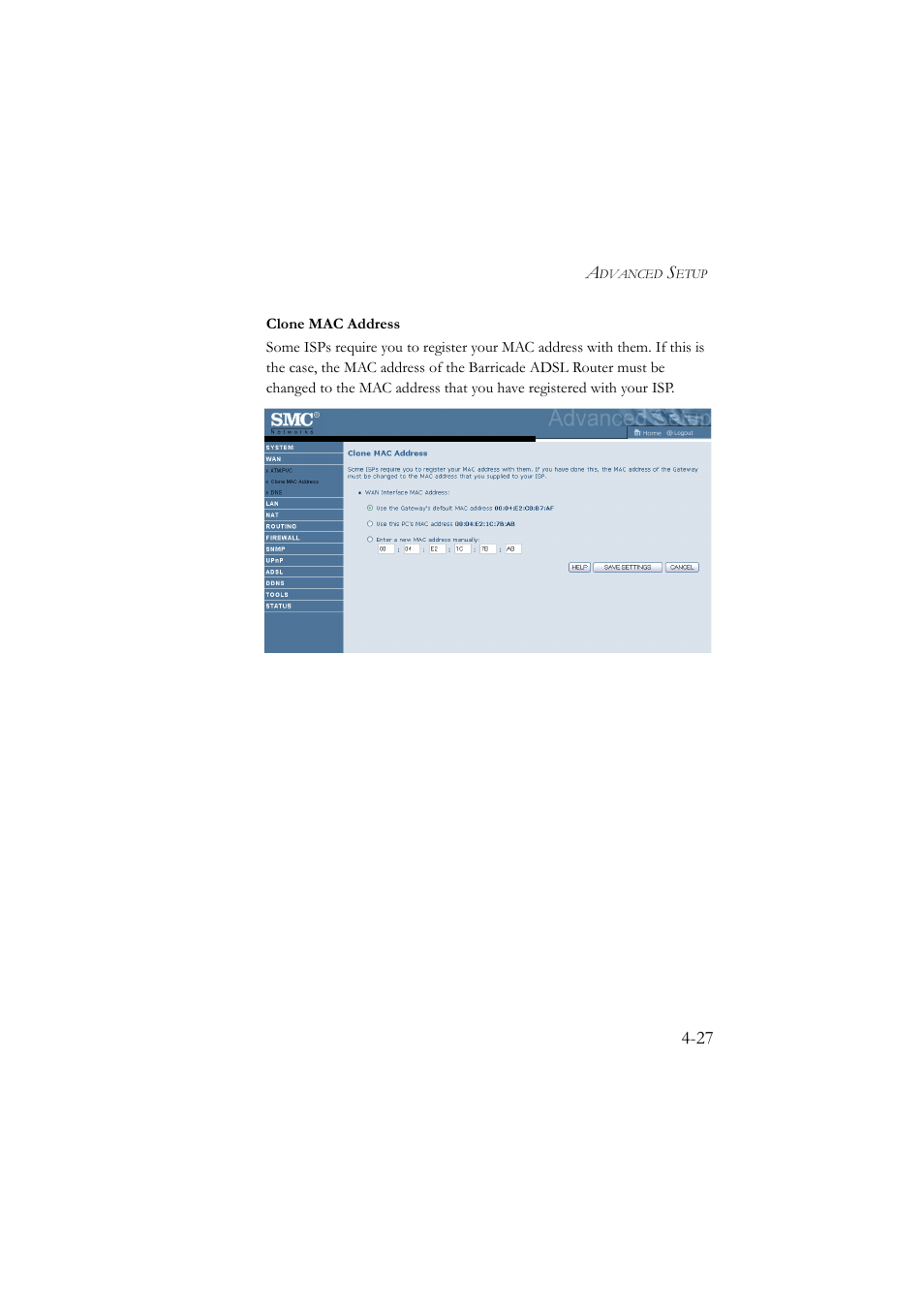 SMC Networks SMC7904BRA User Manual | Page 72 / 129