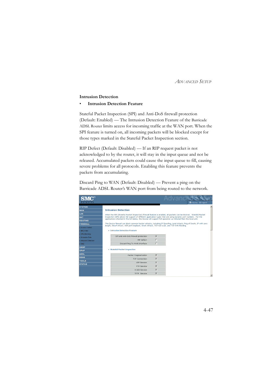 SMC Networks SMC7904BRA User Manual | Page 92 / 129