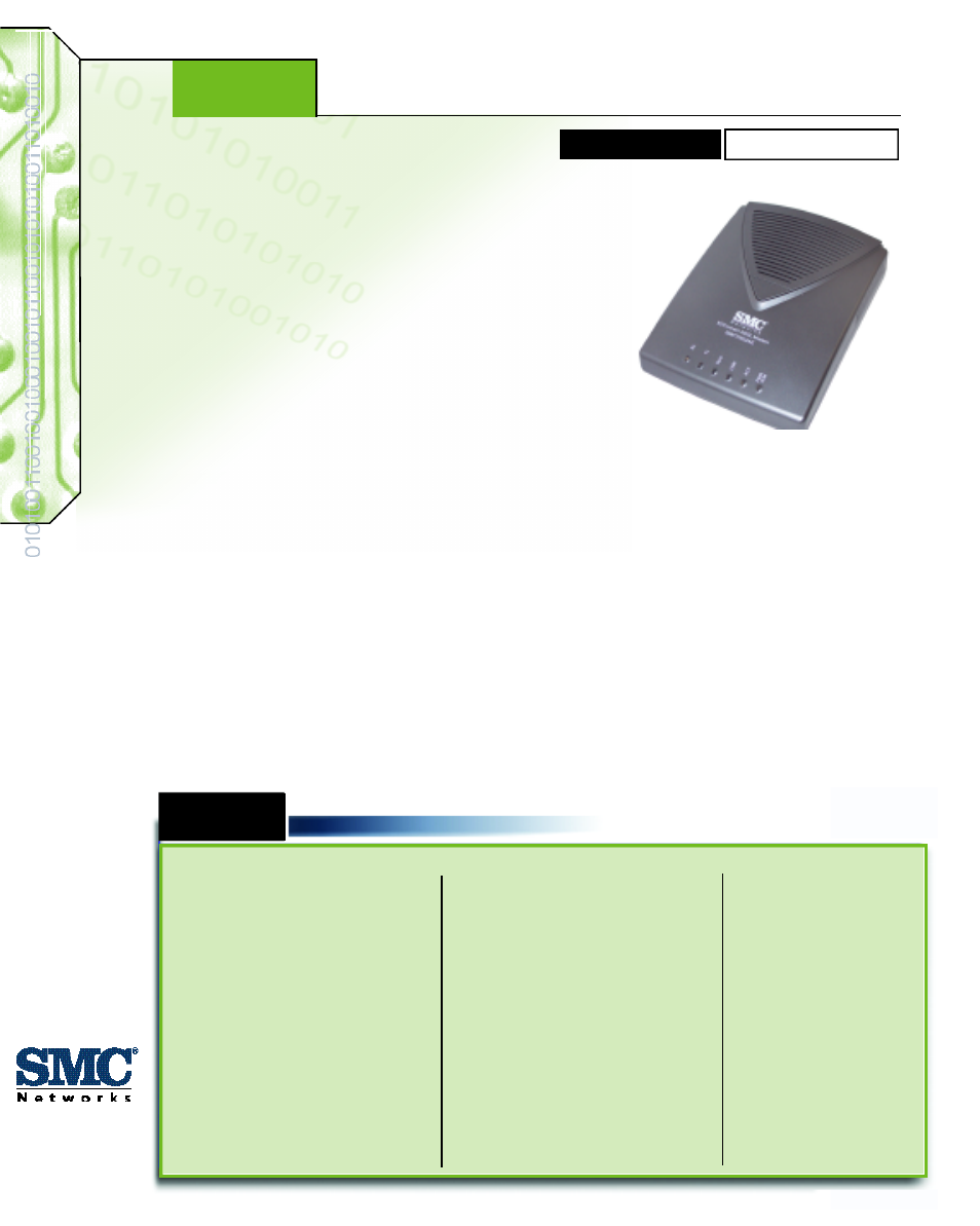 SMC Networks SMC EZ Connect SMC70032AE User Manual | 2 pages