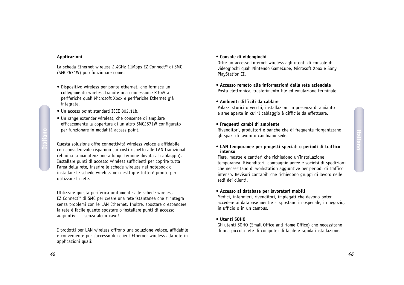 SMC Networks WIRELESS ETHERNET ADAPTER SMC2671W User Manual | Page 24 / 44