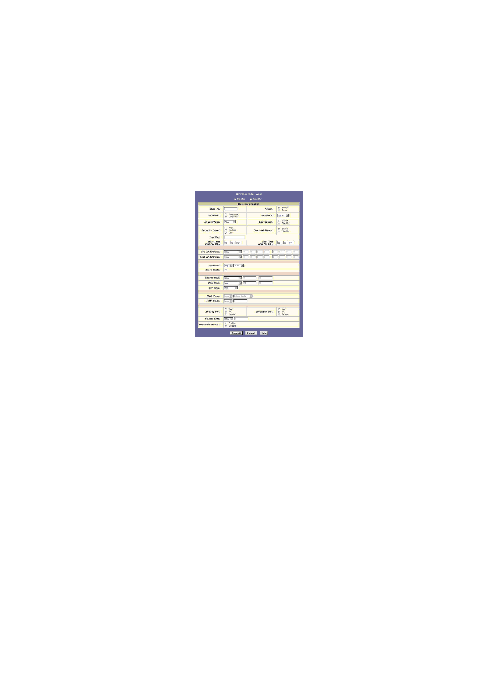 Viewing ip filter statistics | SMC Networks ADSL Barricade SMC7204BRA User Manual | Page 145 / 204