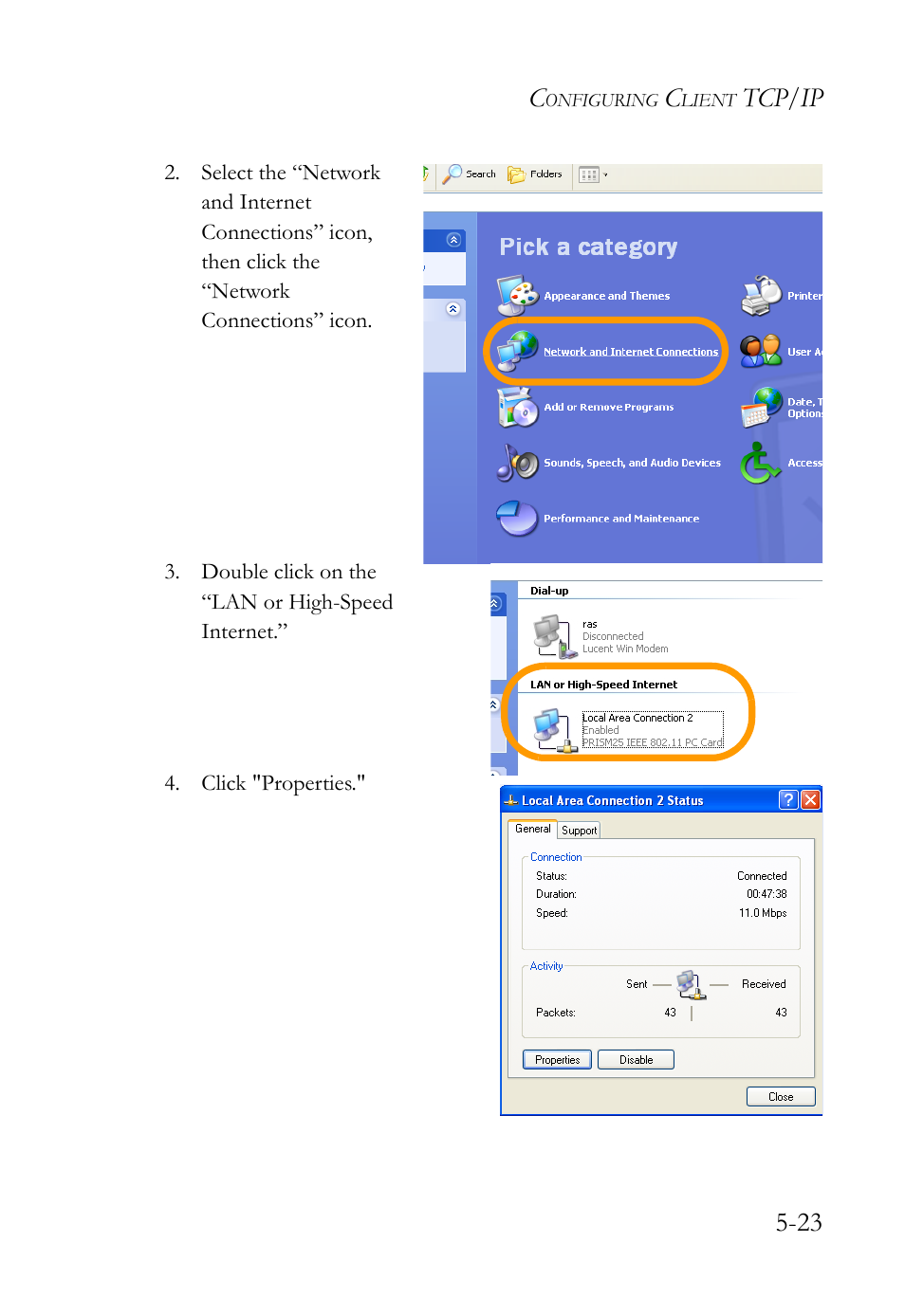 Tcp/ip 5-23 | SMC Networks SMC Barricade Plus SMC7004WFW User Manual | Page 105 / 146