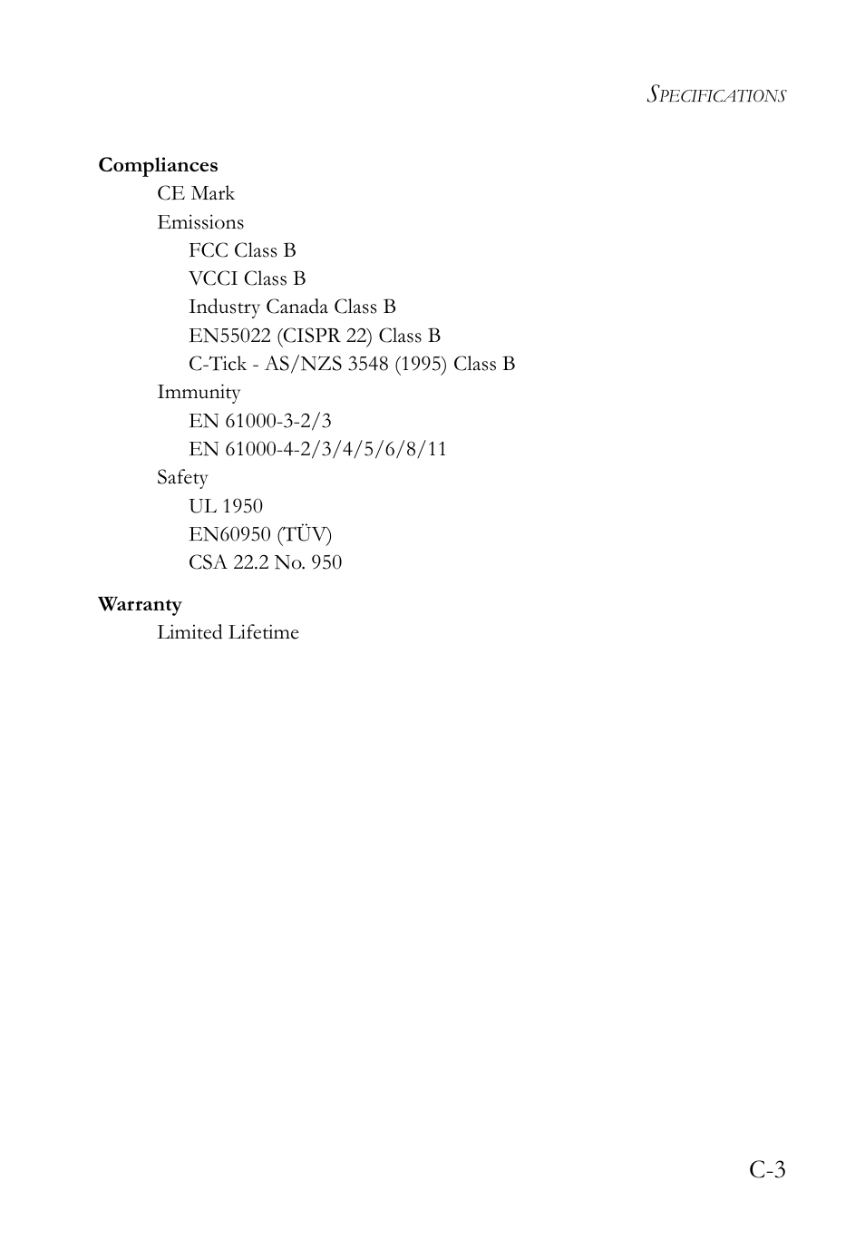 SMC Networks SMC Barricade Plus SMC7004WFW User Manual | Page 139 / 146