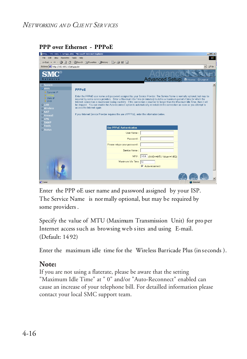 SMC Networks SMC Barricade Plus SMC7004WFW User Manual | Page 46 / 146
